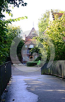 Historical Castle and Park Ritzebuettel in the Town Cuxhaven, Lower Saxony