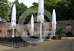 Historical Castle in the Resort Bad Pyrmont, Lower Saxony