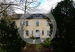 Historical Castle in the Village Holdenstedt, Lower Saxony