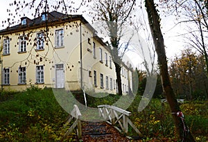 Historical Castle in the Village Holdenstedt, Lower Saxony