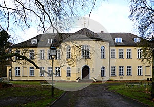 Historical Castle in the Village Holdenstedt, Lower Saxony