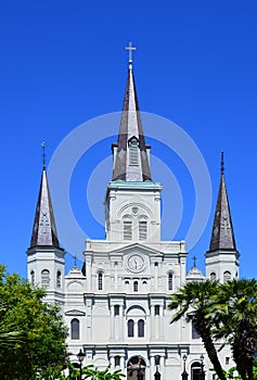 Historical Cathedral in New Orleans, Louisiana