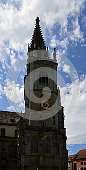 Historical Cathedral in the Old Town of Konstanz, Baden - Wuerttemberg