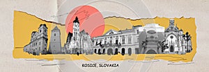 Historická katedrála v Starom Meste Košice, Slovensko