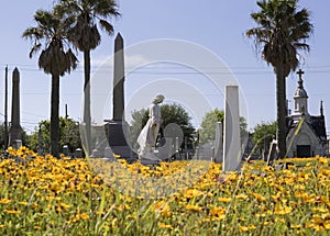 The historical cemetery, Galveston, Texas