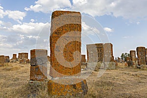 Historical cemetery of Noratus, Armenia