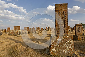 Historical cemetery of Noratus, Armenia