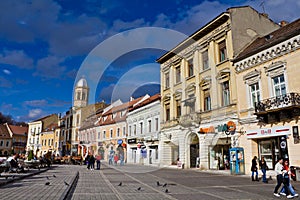 Historical center of Brasov city
