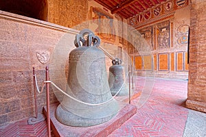 Historical center of the medieval village of San Gimignano, Tuscany