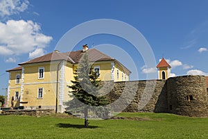 Historické centrum starého stredovekého mesta Podolinec. Slovensko