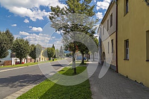 Historické centrum starého města Spišská Bělá. na Slovensku. Evropa