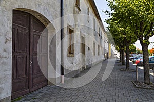 Historické centrum starého města Spišská Bělá. na Slovensku. Evropa