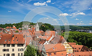 Historical center of Tubingen, Baden-Wurttemberg, Germany