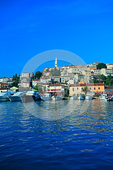 Historical center of vrsar, city in istria, croatia