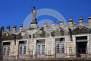 Historical centre of Guimaraes, Minho Region, Northern Portugal. UNESCO World Heritage site. photo