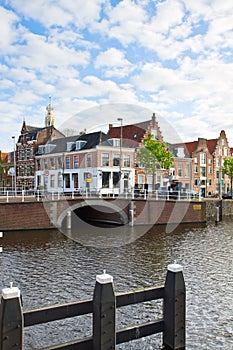 Historical centre of Haarlem, Holland