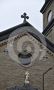 Historical Church in Downtown St. Paul, the Capital City of Minnesota