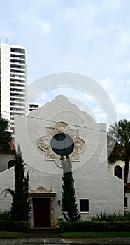 Historical Church in Downtown West Palm Beach, Florida