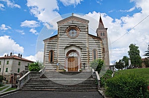 Historical church of Emilia-Romagna. Italy. photo