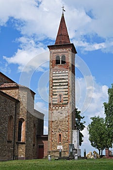 Historical church of Emilia-Romagna. Italy. photo