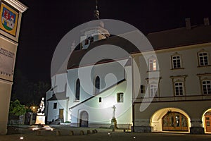 Historical church in Nove Mesto nad Metuji