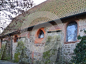 Historical Church Ole Kerk in Bispingen, Lower Saxony