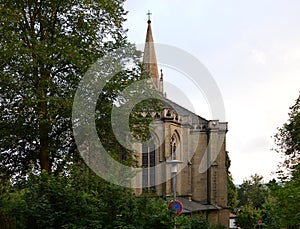 Historical Church in the Resort Bad Pyrmont, Lower Saxony