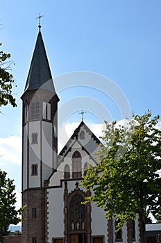 Historical Church in the Resort Bad Pyrmont, Lower Saxony