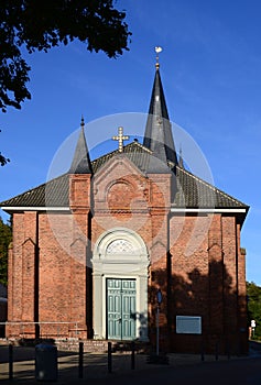 Historical Church in the Town Cuxhaven , Lower Saxony