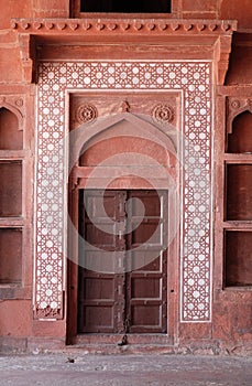 Historical city constructed by Mughal emperor Akbar in Fatehpur Sikri, India