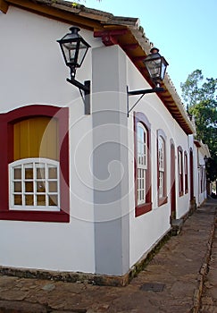 Historical city houses