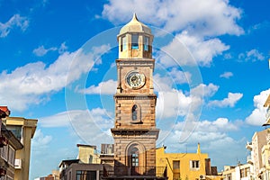 Historical Clock Tower in Canakkale