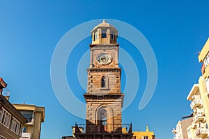 Historical Clock Tower in Canakkale