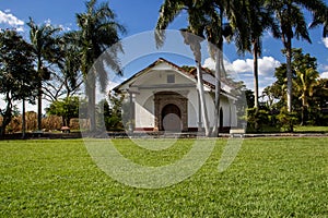 The historical colonial Chapel of Our Lady of Conception or El Overo Chapel one of the National Monuments of Colombia