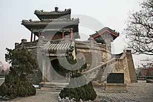 The historical Cong-Tai Park in Handan