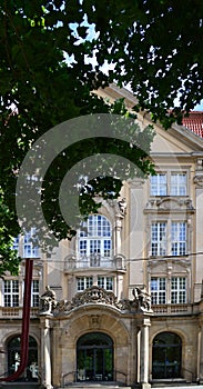 Historical Court House in Hannover, the Capital City of Lower Saxony