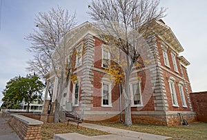 The historical courthouse building in tombstone arizona photo