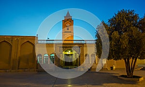 Historical entrance gate of Vank church in Isfahan