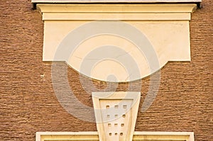 Historical Facade Detail, Bautzen, Upper Lusatia, Saxony, Germany