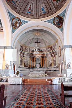 Historical Filipino Church interior