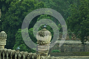 A Historical Fort View from inside photo