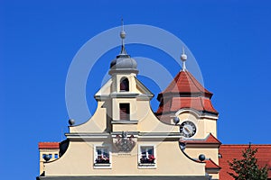 Historical gable photo