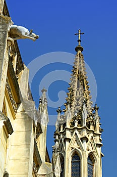 historical gothic architecture background