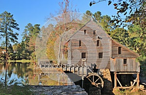 Historisch schleifen mühle 