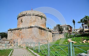 Historical Hidirlik Tower - Antalya photo
