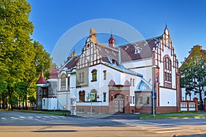Historical house in Parnu, Estonia