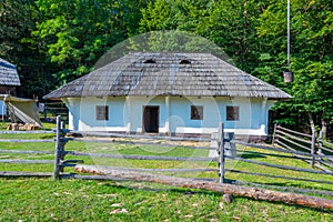 Historický domy na muzeum v rumunsko 