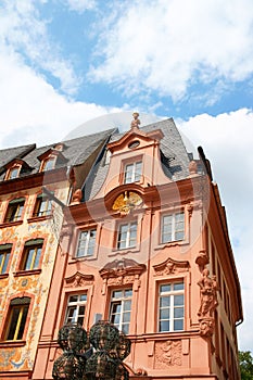 Historical houses in Mainz