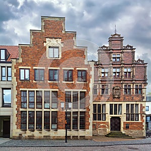 Historical houses in Munster, Germany