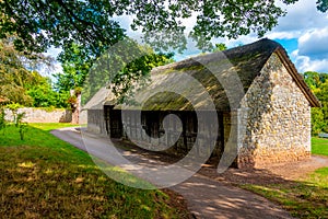 Historical houses at St. Fagans National Museum of History